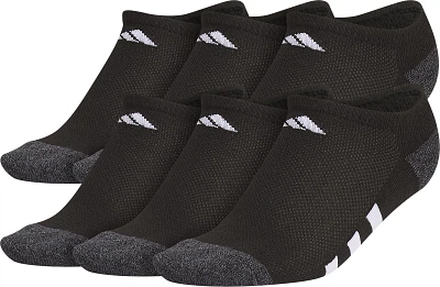 adidas Youth Cushioned 6-Pack No-Show Socks