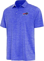 Antigua Men's Buffalo Bills Layout Heathered Polo