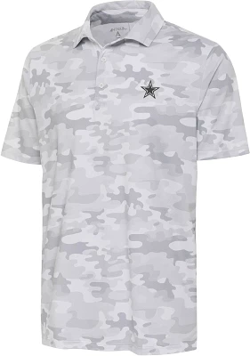 Antigua Men's Dallas Cowboys Collide White Camo Polo