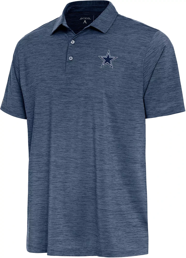 Antigua Men's Dallas Cowboys Layout Heathered Polo