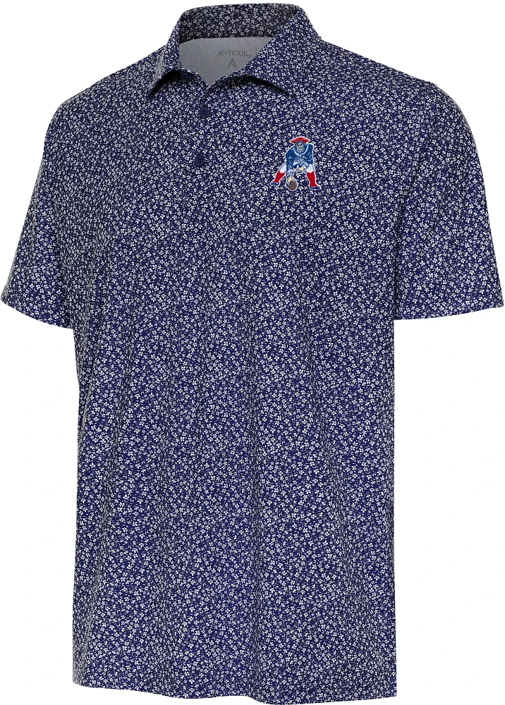 Antigua Men's New England Patriots Terrace Polo