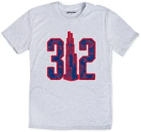 Where I'm From Adult Chicago 312 T-Shirt