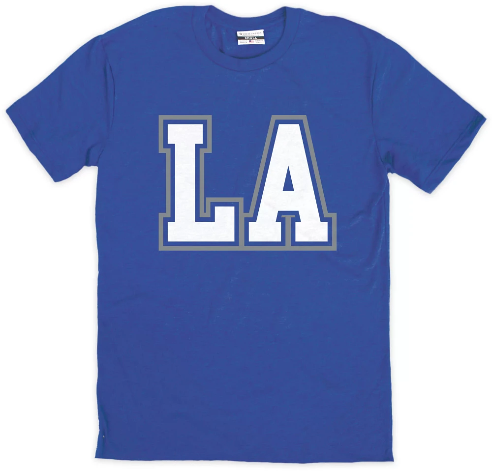 Where I'm From Adult Los Angeles Block T-Shirt