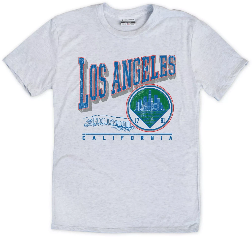 Where I'm From Adult Los Angeles Hollywood T-Shirt