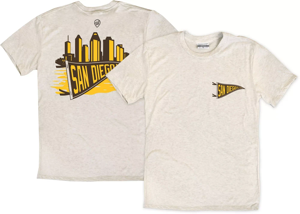 Where I'm From Adult San Diego Skyline T-Shirt