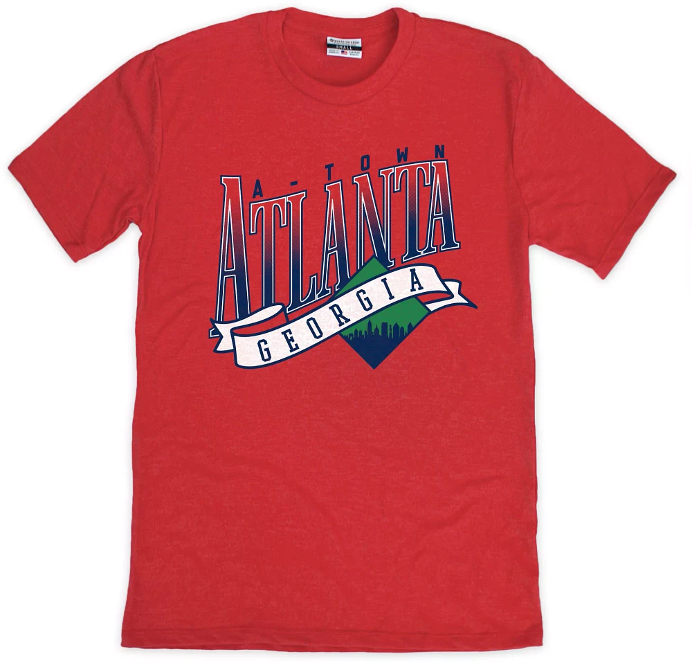 Where I'm From Adult Atlanta Diamond Skyline T-Shirt