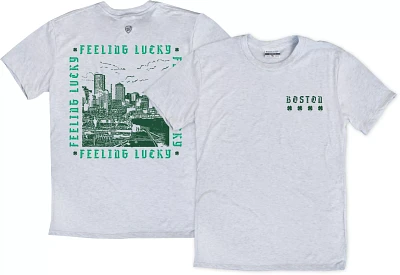 Where I'm From Adult Boston Feeling Lucky T-Shirt