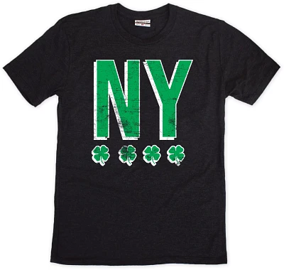 Where I'm From Adult New York City Four Clover T-Shirt