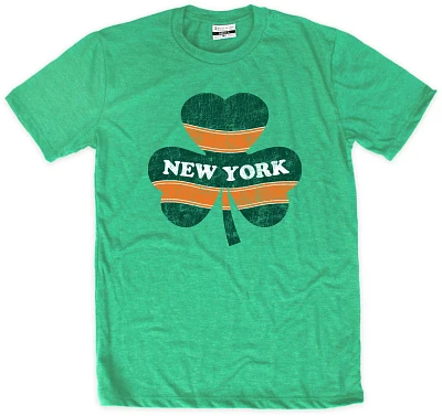 Where I'm From Adult New York City Striped Clover T-Shirt