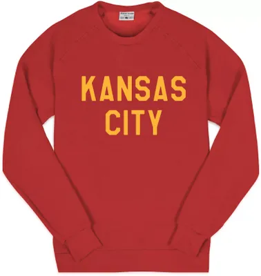 Where I'm From Adult Kansas City Block Fleece Crewneck Sweater