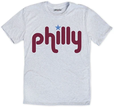 Where I'm From Adult Philadelphia Script T-Shirt