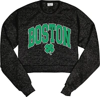 Where I'm From Women's Boston Clover Cropped Fleece Crewneck Sweatshirt