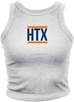 Where I'm From Women's Houston Bars Cropped Tank Top