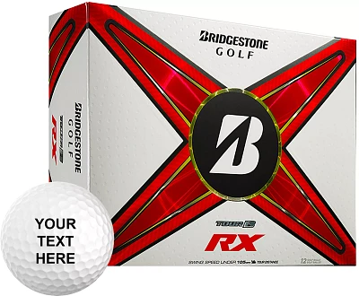 Bridgestone 2024 Tour B RX Personalized Golf Balls