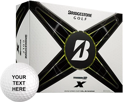 Bridgestone 2024 Tour B X Personalized Golf Balls