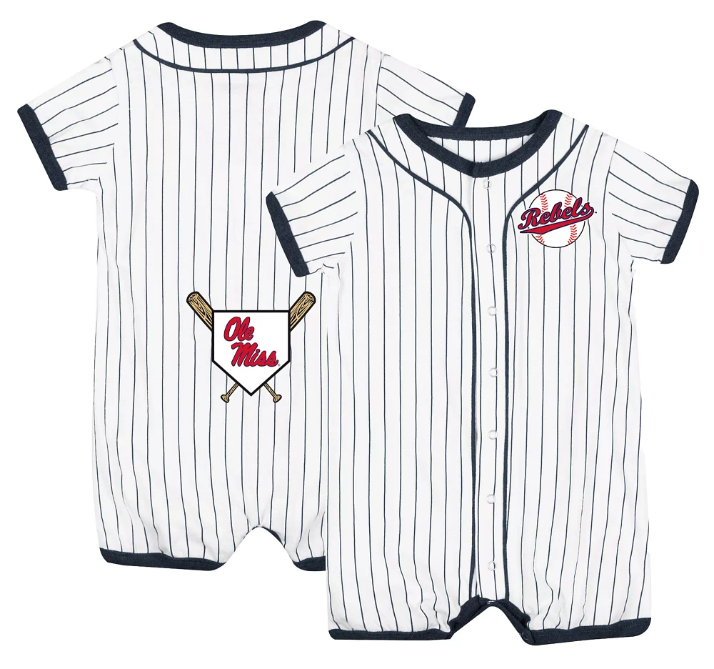 Colosseum Infant Ole Miss Rebels White Romper