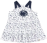 Colosseum Infant Penn State Nittany Lions Blue Floral Dress