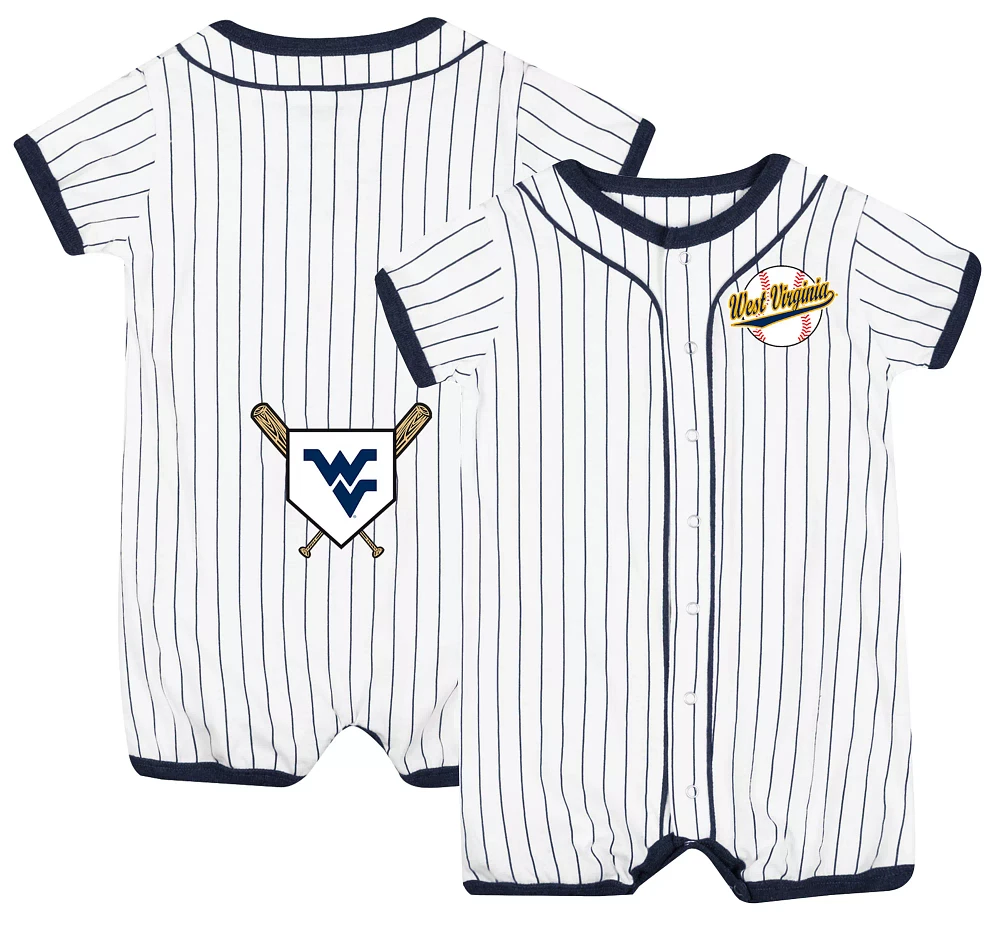 Colosseum Infant West Virginia Mountaineers White Romper