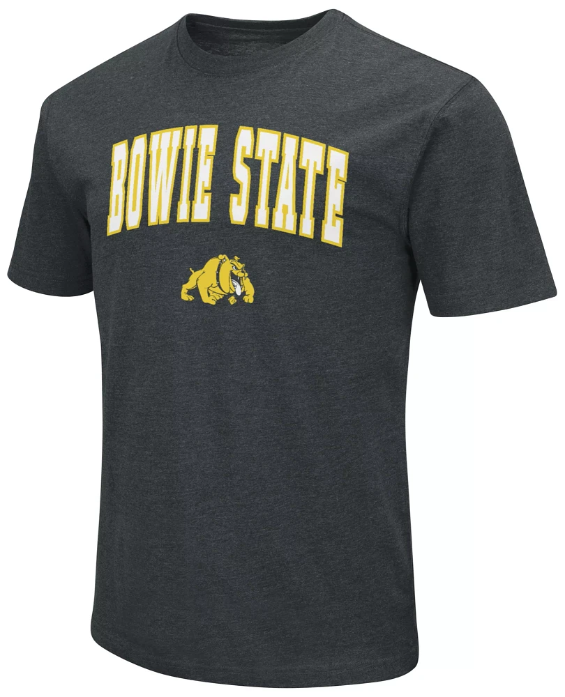 Colosseum Men's Bowie State Bulldogs Black T-Shirt