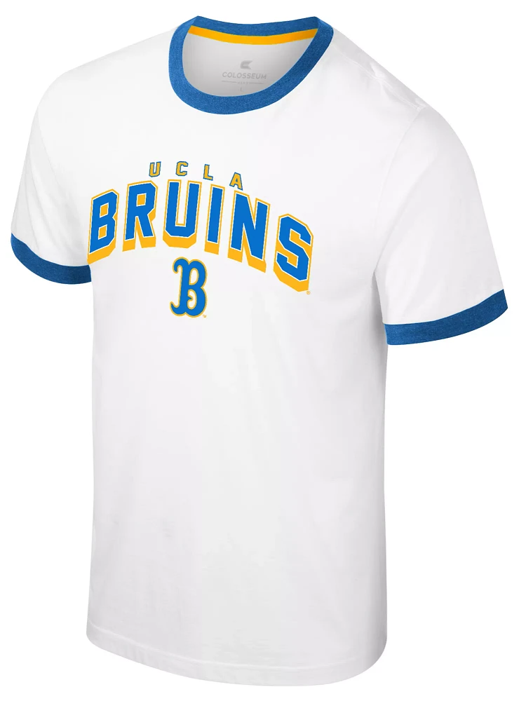 Colosseum Men's UCLA Bruins White Wyatt Ringer T-Shirt