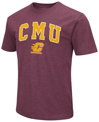 Colosseum Men's Central Michigan Chippewas Maroon T-Shirt