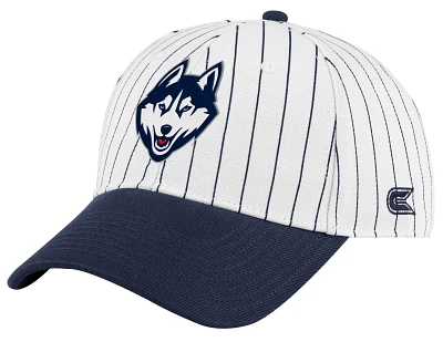 Colosseum Men's UConn Huskies Blue Pin Stripe Adjustable Baseball Hat