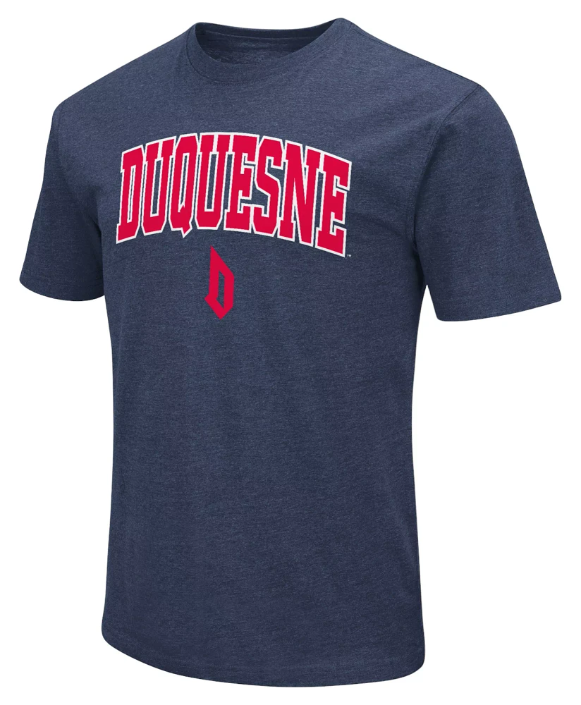 Colosseum Men's Duquesne Dukes Navy T-Shirt