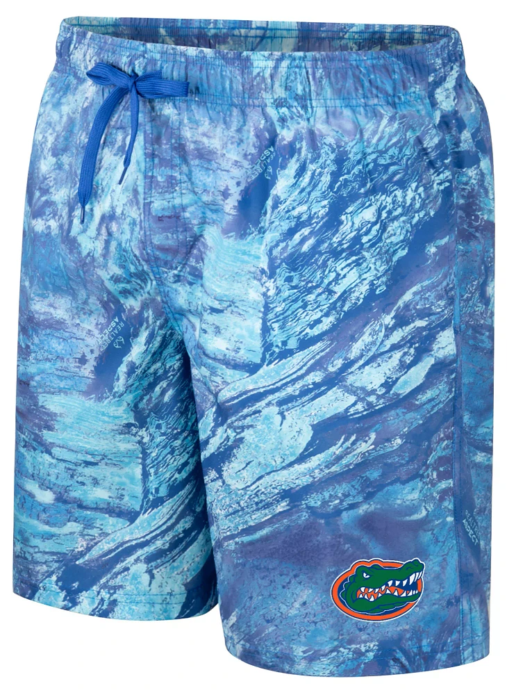 Colosseum Men's Florida Gators Ocean Blue Realtree Huran Board Shorts