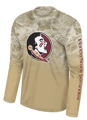 Colosseum Men's Florida State Seminoles Sandbar Realtree Erie Performance Long Sleeve T-Shirt