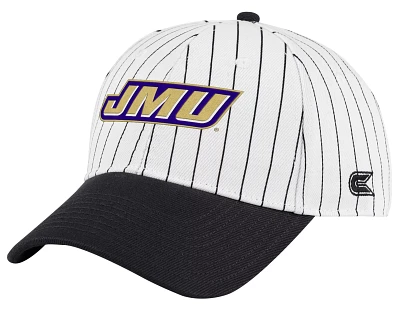 Colosseum Men's James Madison Dukes Purple Pin Stripe Adjustable Baseball Hat