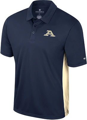 Colosseum Men's Akron Zips Navy Set Polo