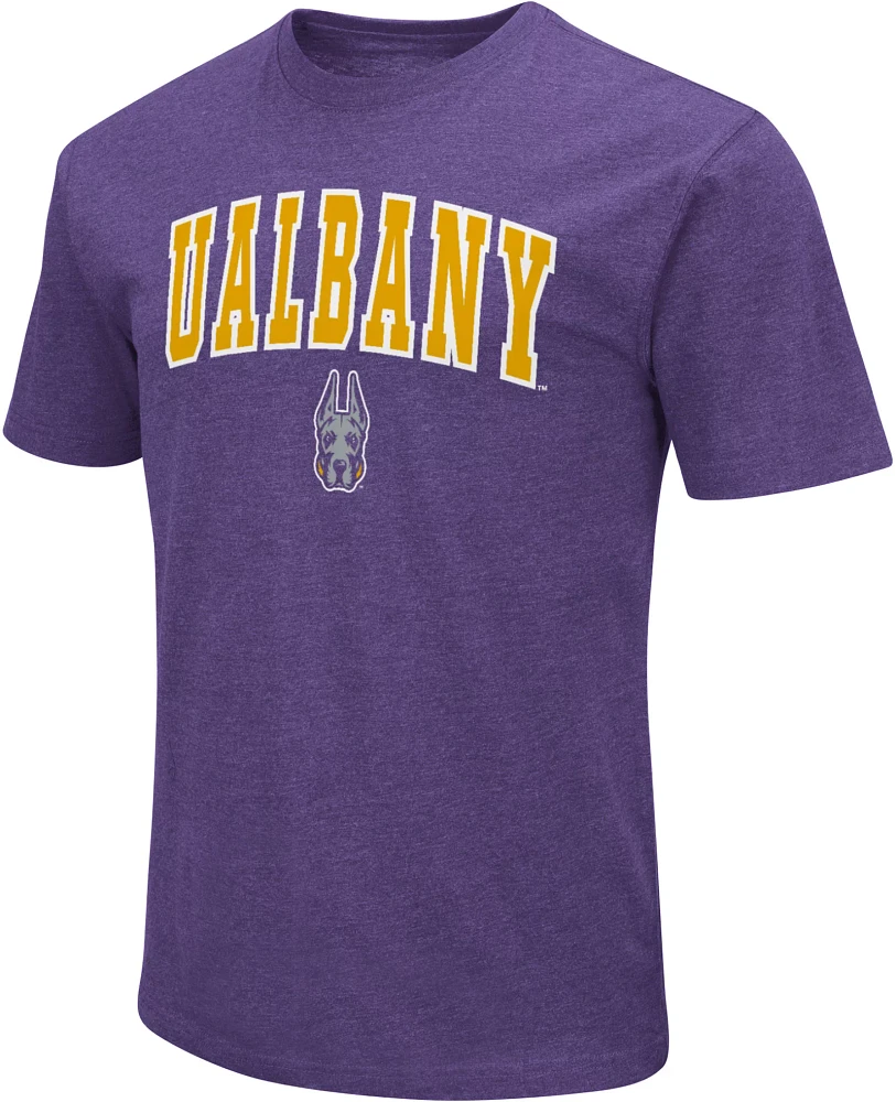 Colosseum Men's Albany Great Danes Purple T-Shirt