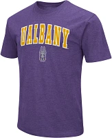 Colosseum Men's Albany Great Danes Purple T-Shirt