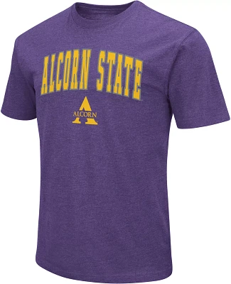 Colosseum Men's Alcorn State Braves Purple T-Shirt