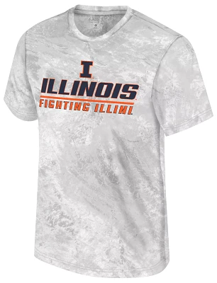 Colosseum Men's Illinois Fighting Illini Whiteout Huron Performance T-Shirt