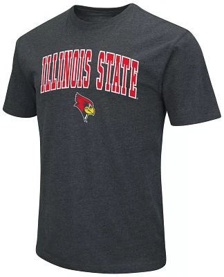 Colosseum Men's Illinois State Redbirds Black T-Shirt