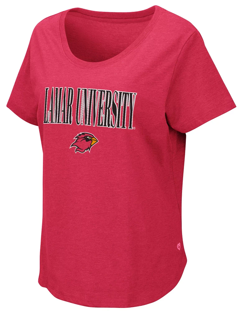 Colosseum Men's Lamar Cardinals Red T-Shirt