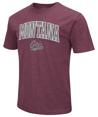 Colosseum Men's Montana Grizzlies Maroon T-Shirt