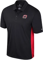 Colosseum Men's Nebraska-Omaha Mavericks Black Set Polo