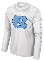 Colosseum Men's North Carolina Tar Heels Sea Foam Realtree Erie Performance Long Sleeve T-Shirt