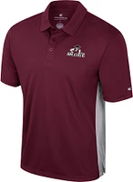 Colosseum Men's New Mexico State Aggies Crimson Set Polo