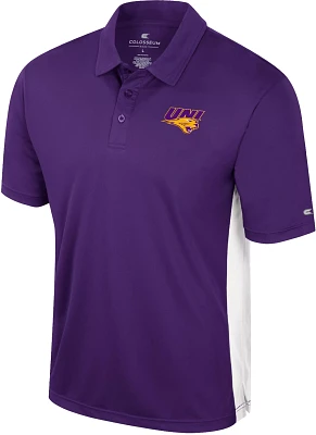 Colosseum Men's Northern Iowa Panthers  Purple Set Polo