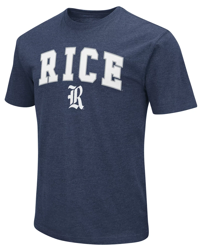 Colosseum Men's Rice Owls Navy T-Shirt