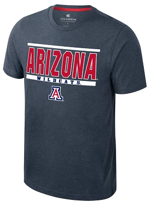 Colosseum Men's Arizona Wildcats Navy Business Arrangement T-Shirt