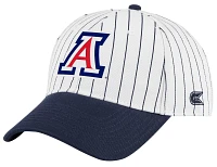 Colosseum Men's Arizona Wildcats Cardinal Pin Stripe Adjustable Baseball Hat