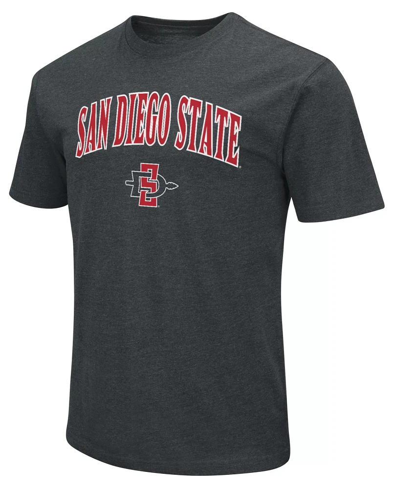 Colosseum Men's San Diego State Aztecs Black T-Shirt