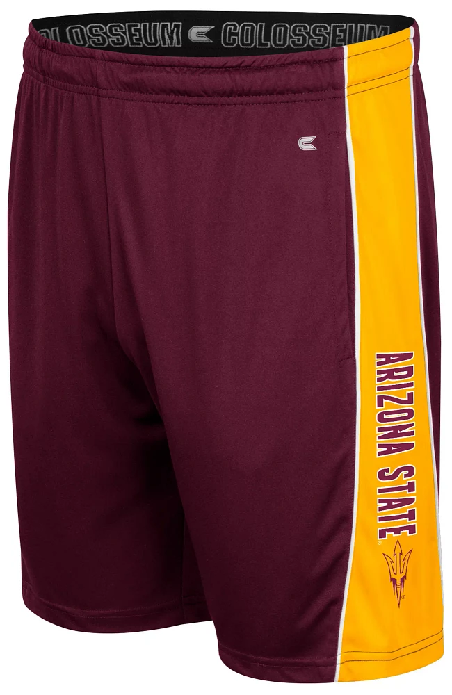 Colosseum Men's Arizona State Sun Devils Maroon Things Happen Shorts