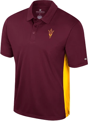 Colosseum Men's Arizona State Sun Devils Maroon Set Polo