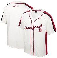 Colosseum Men's Stanford Cardinal Cream Ruth Replica Baseball Jersey