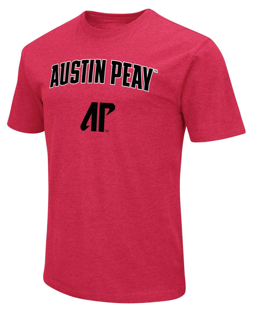 Colosseum Men's Austin Peay Governors Red T-Shirt